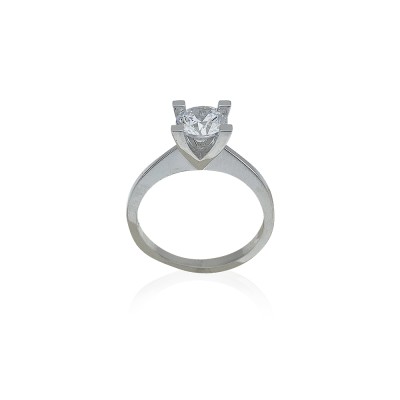 0.84 Carat Solitaire Ring - Thumbnail