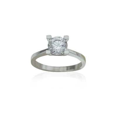 0.84 Carat Solitaire Ring - Thumbnail