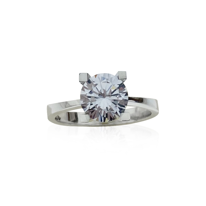 2 Carat Solitaire Ring