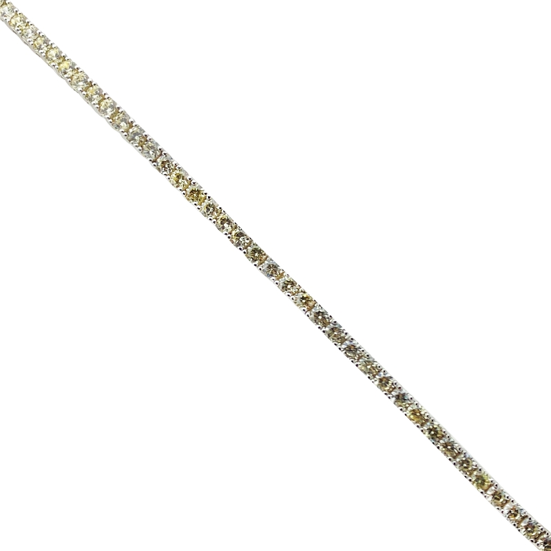 3 mm Champagne Tennis Bracelet