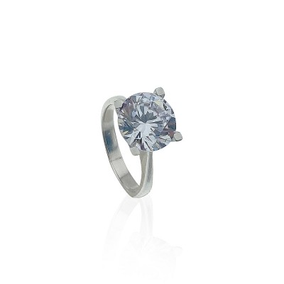 5 Carat Solitaire Ring - Thumbnail