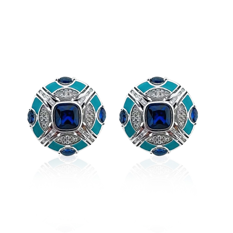 Art Deco Italian Earrings