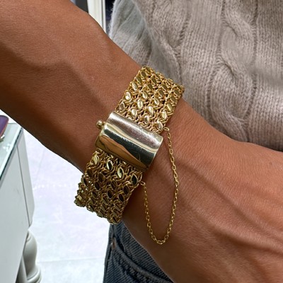 Barley Chain Bracelet - Thumbnail