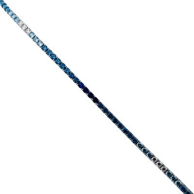 byEdaÇetin - Blue Shades Waterway Bracelet - 3 mm