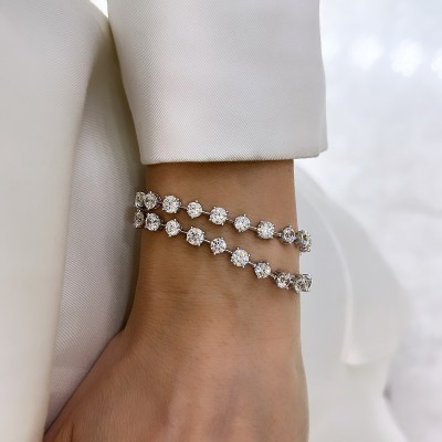 by Eda Çetin - Carmen Moissanite Stone Bracelet (1)