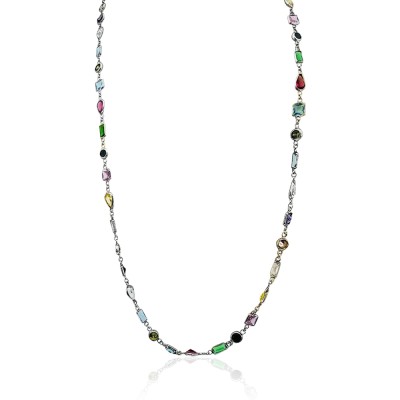 by Eda Çetin - Colorful Stone Necklace