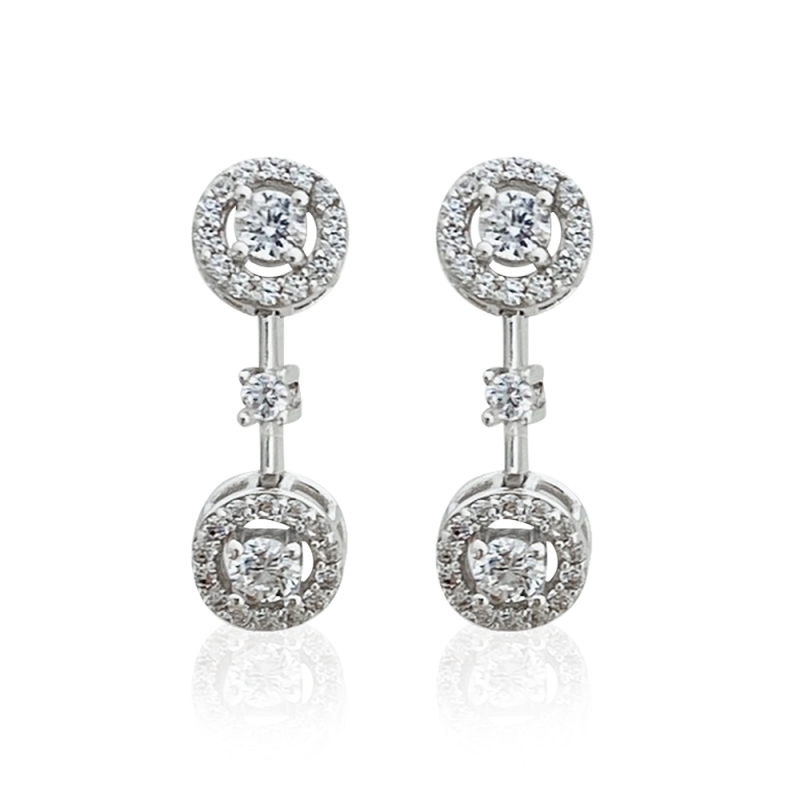 Diamond Mount Mini Form Earrings