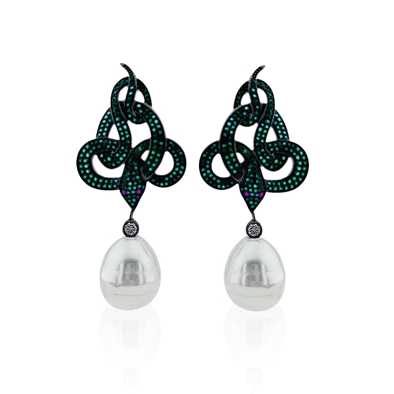 Dora Snake Collection Earrings