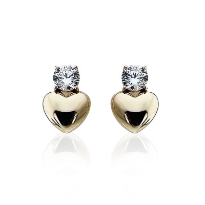 by Eda Çetin - Efkol Italian Heart Earrings (1)