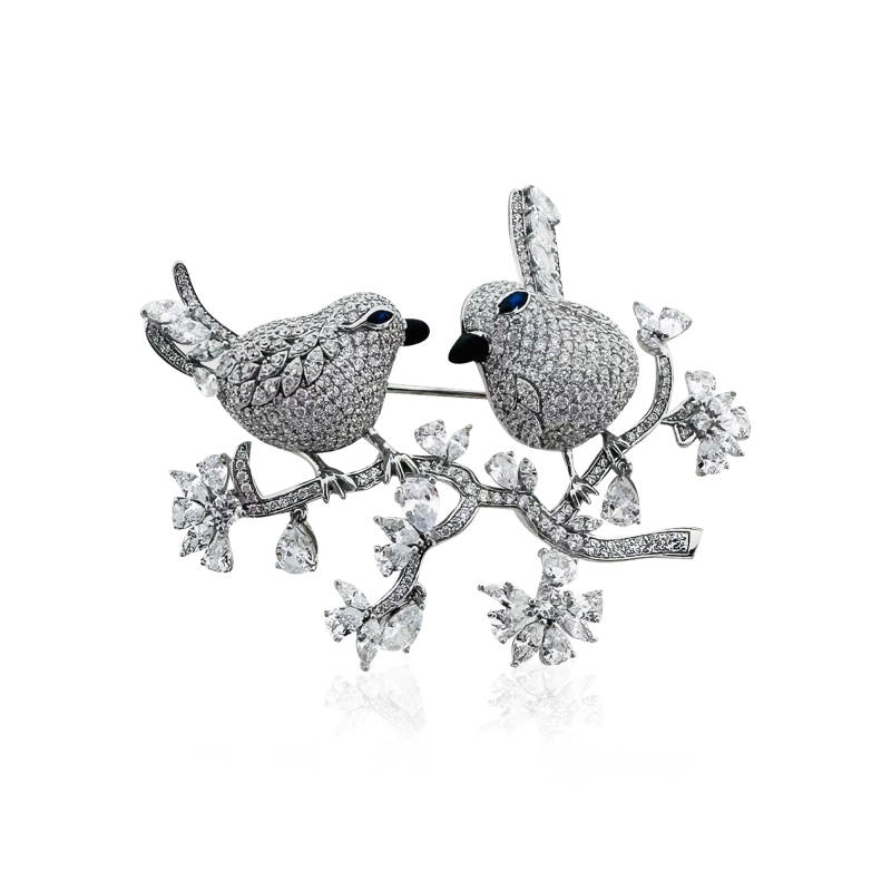 Espinho Bird Brooch