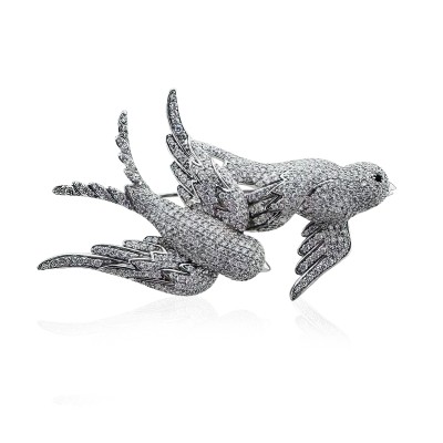 by Eda Çetin - Espino Bird Brooch (1)