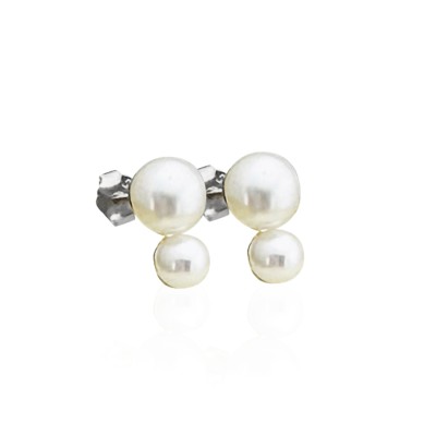 Eva Pearl Earrings - Thumbnail