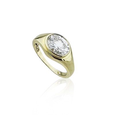 Grana Plate Ring - Thumbnail