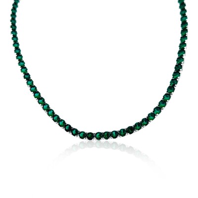 by Eda Çetin - Green Waterway Necklace