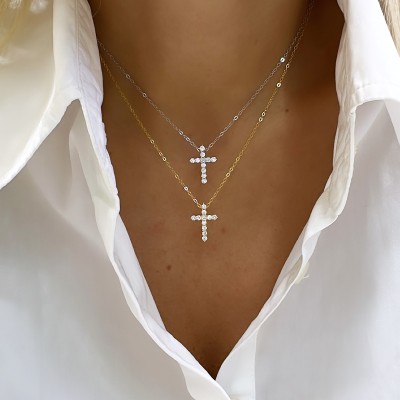 by Eda Çetin - Cross Necklace (1)