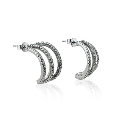 by Eda Çetin - Half Hoop Cage Earring (1)