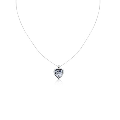 Heart Ghost Necklace - Thumbnail