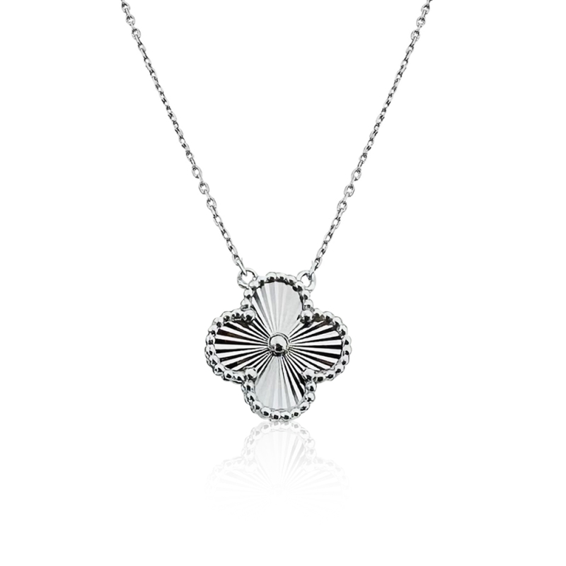 Italian Clover Necklace Single