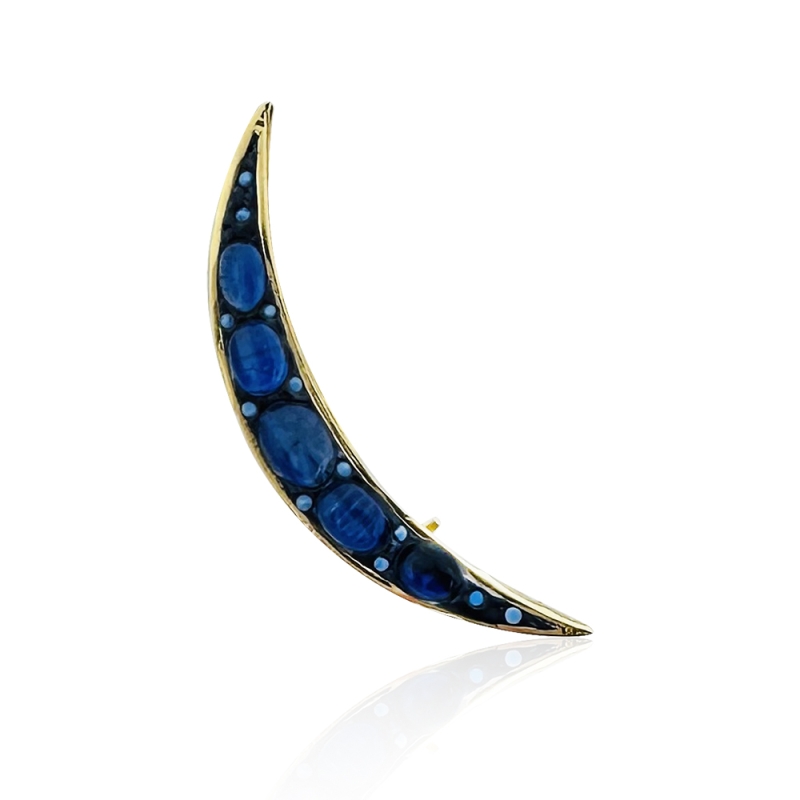 Lapis Ruu Brooch