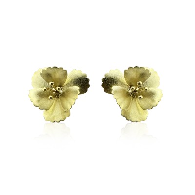 by Eda Çetin - Lily Flower Earrings