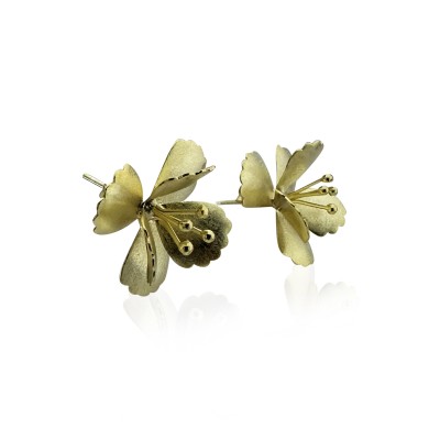 Lily Flower Earrings - Thumbnail