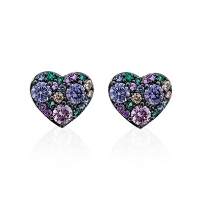 Lucia Heart Earrings