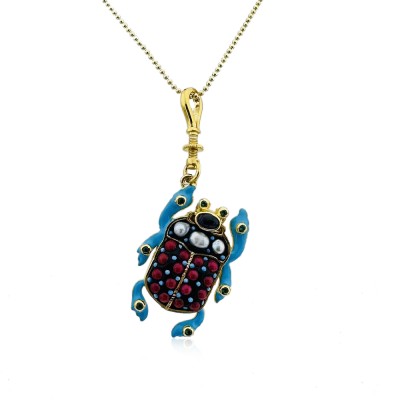 by Eda Çetin - Lucky Ladybug Collection Necklace