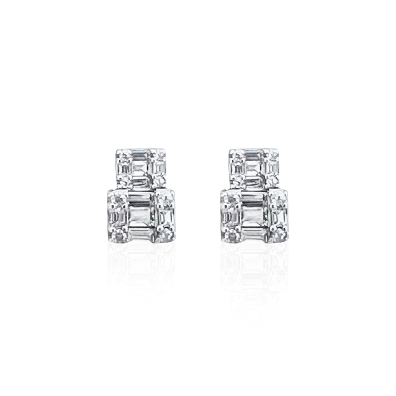 Marte Baguette Earrings