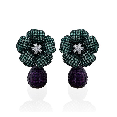 Martina Green Earrings