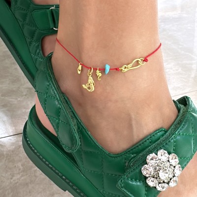 Mermaid Rope Anklet - Thumbnail