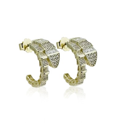 by Eda Çetin - Mia Snake Earring