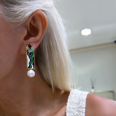 Milena Collection Earrings - Thumbnail