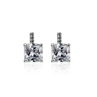 Mini Lola Square Earrings - Thumbnail