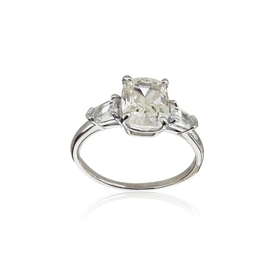 by Eda Çetin - Moissanite Princess Ring