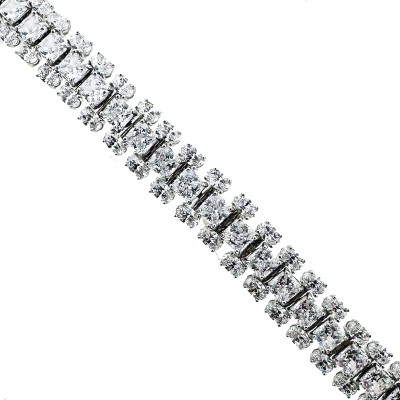 by Eda Çetin - Moissanite Rube Waterway Bracelet