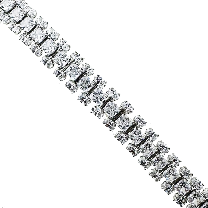 Moissanite Rube Waterway Bracelet