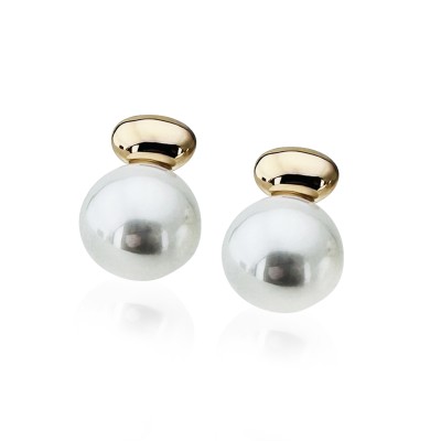 by Eda Çetin - Monaco Italian Pearl Earrings