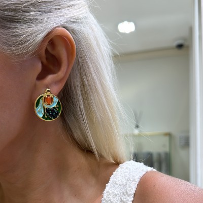 by Eda Çetin - Olive Branch Collection Earrings (1)