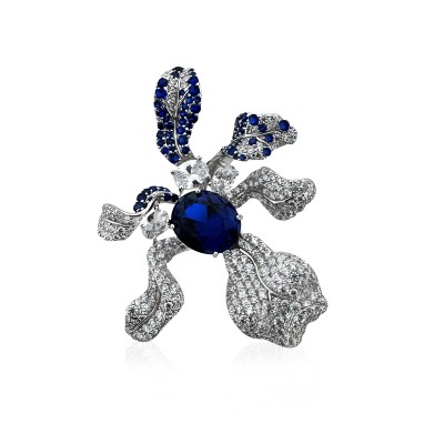 Orchid Brooch - Thumbnail