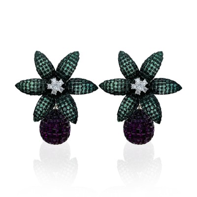 by Eda Çetin - Perfect Green Collection Earrings