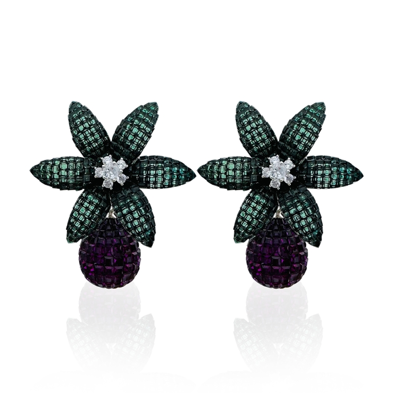 Perfect Green Collection Earrings