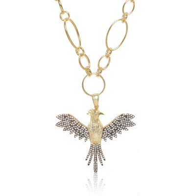 Phoenix Necklace - Gold