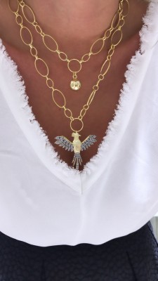 by Eda Çetin - Phoenix Necklace - Gold (1)