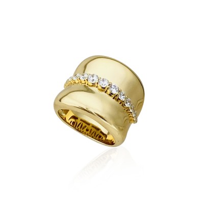 by Eda Çetin - Pure Italian Plate Ring