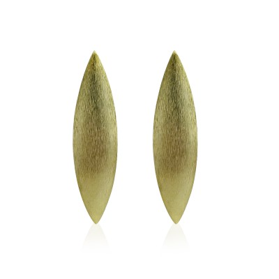 by Eda Çetin - Ramses Long Plate Earrings