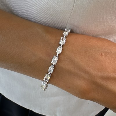 by Eda Çetin - Remi Moissanite Waterway Bracelet (1)