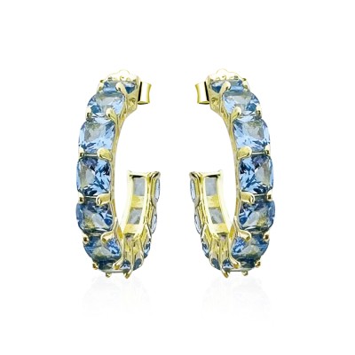 by Eda Çetin - Renie Blue Stone Earrings