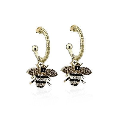 Rimi Ring Bee Earring - Thumbnail