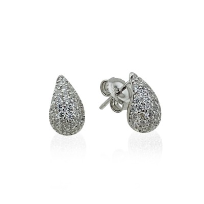 Riu Stone Drop Earrings - Small Size - Thumbnail