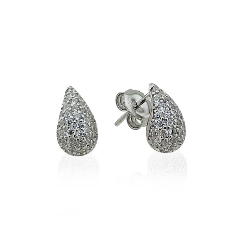 Riu Stone Drop Earrings - Small Size